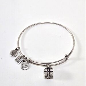 Alex and Ani Adjustable Bracelet Gift Box Silver Collectible Charms